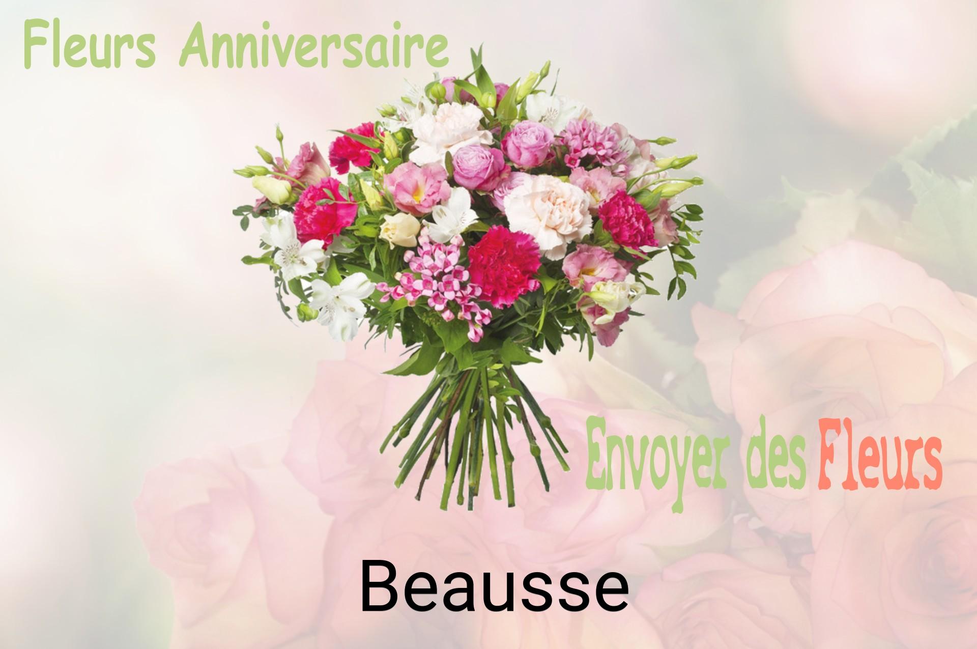 Bouquet de fleurs d’anniversaire livré à Beausse