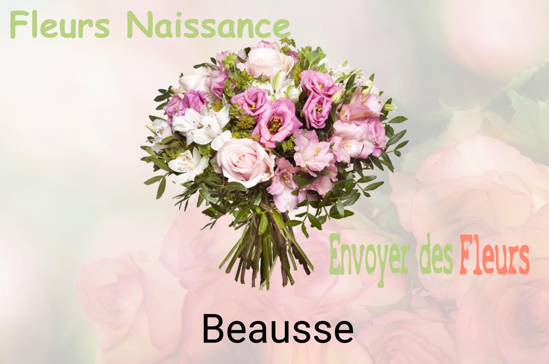 Bouquet de fleurs de naissance livré à Beausse